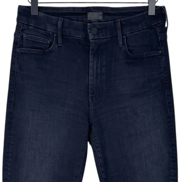 Mother High Waisted Looker Ankle Fray Womens 28 Skinny Raw Hem Stretch Revolve - Picture 3 of 10